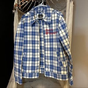 Zara flannel style jacket